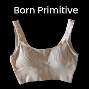 Born Primitive studio ribbed sports bra L